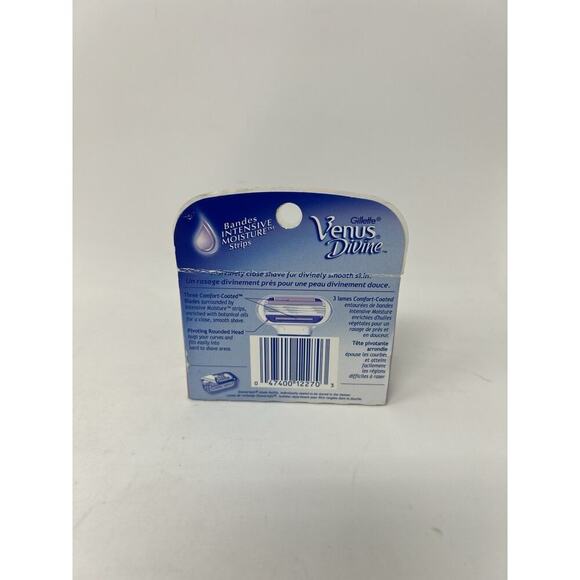4 Pack of Gillette Venus Divine Cartridge Refills For Razor Blades NEW Rare 2003 - Picture 2 of 3